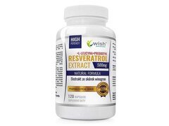 Resveratrol Extract + Inulina + L-Leucine 120 Capsule, Wish